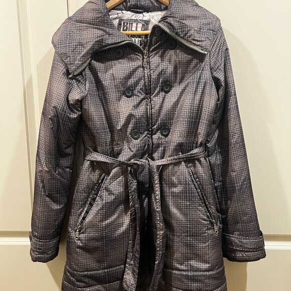 Billabong puffy belted peacoat - Picture 4 of 6